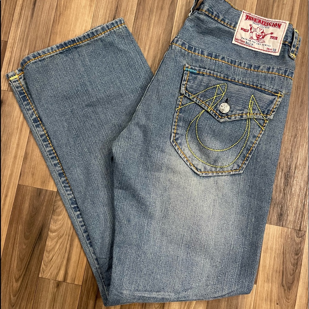 Men’s True Religion Billy Jeans Size 38x33